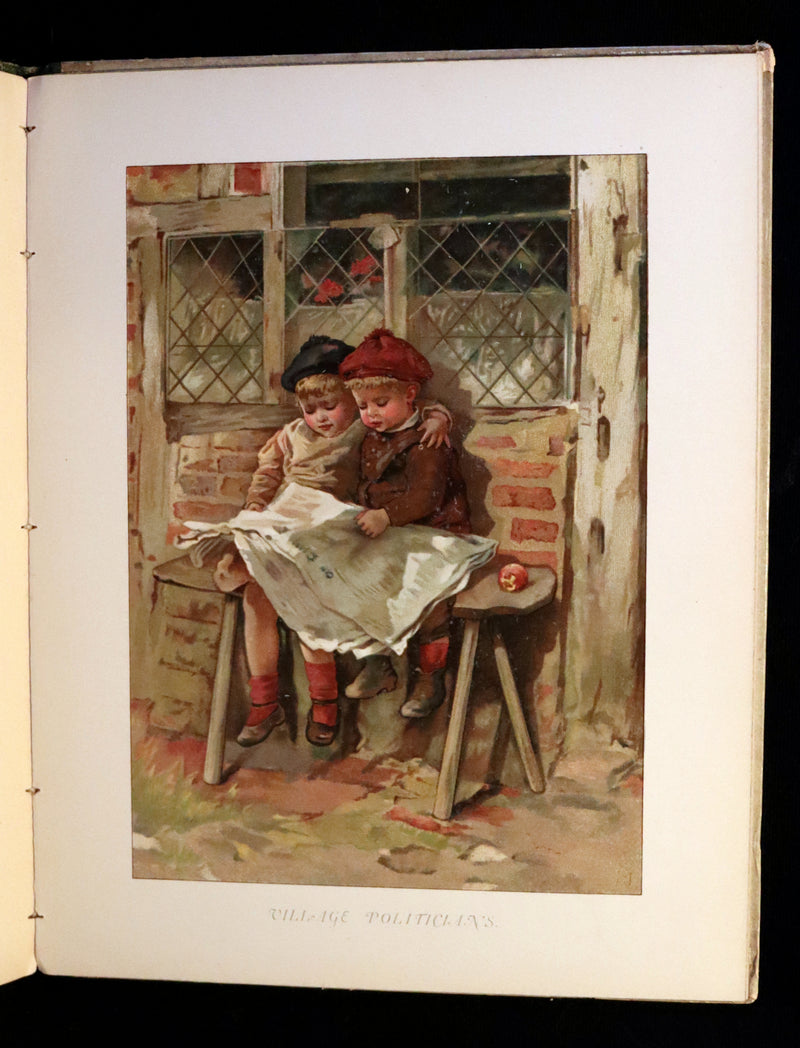 1887 Scarce Victorian Book ~ The Christmas Tree Fairy illustrated by Lizzie Lawson Mack.