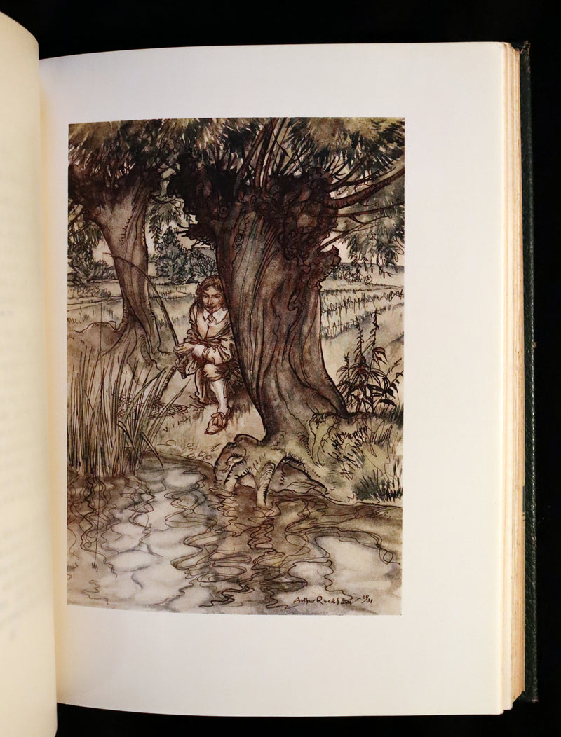 1931 Rare First Edition - THE COMPLEAT ANGLER illustrated by Arthur RACKHAM. Art and Spirit of Fishing.