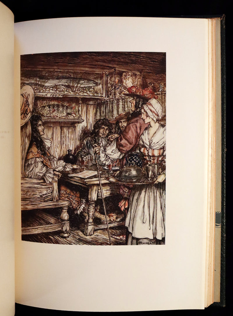 1931 Rare First Edition - THE COMPLEAT ANGLER illustrated by Arthur RACKHAM. Art and Spirit of Fishing.
