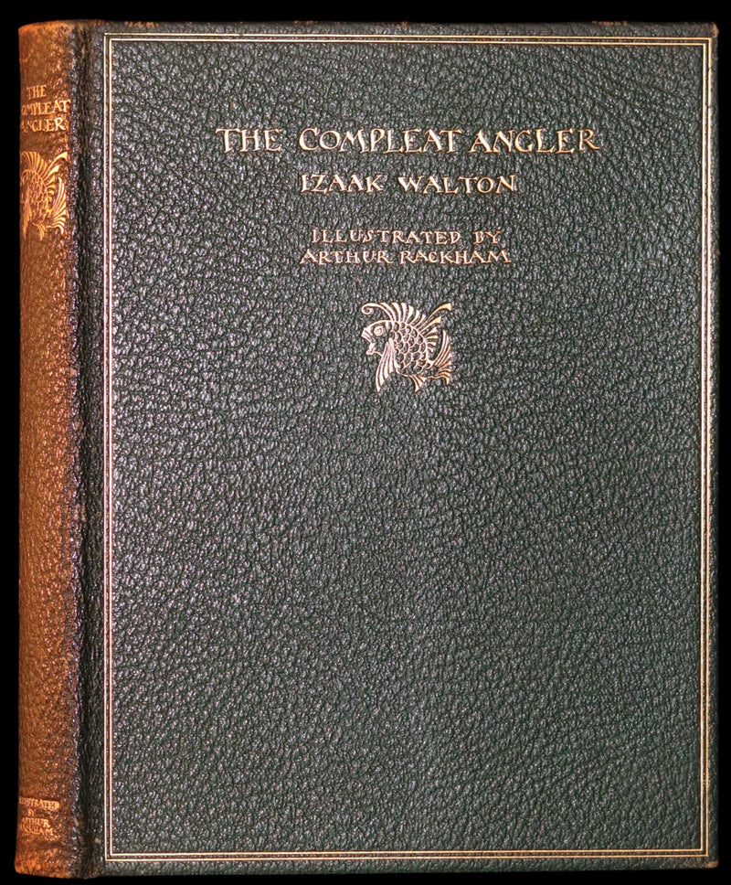1931 Rare First Edition - THE COMPLEAT ANGLER illustrated by Arthur RACKHAM. Art and Spirit of Fishing.