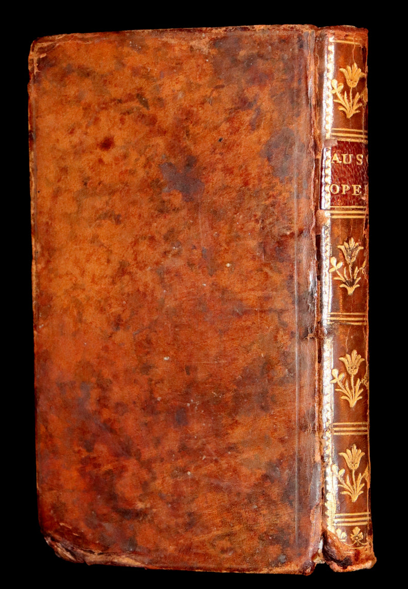 1669 Rare Latin Book - Roman poet AUSONIUS Works. D. Magni Ausonii Burdigalensis Opera.