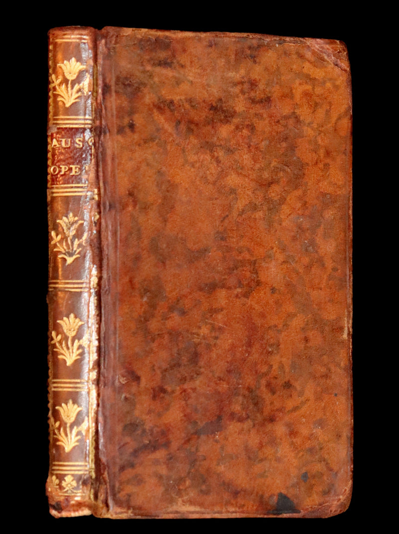 1669 Rare Latin Book - Roman poet AUSONIUS Works. D. Magni Ausonii Burdigalensis Opera.