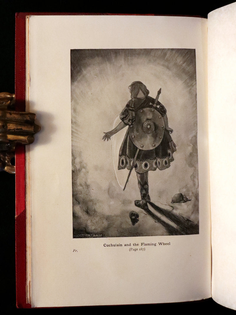 1911 First Edition bound by Morrell - Myths & Legends of the CELTIC Race by Thomas William Hazen Rolleston. Illustrated.