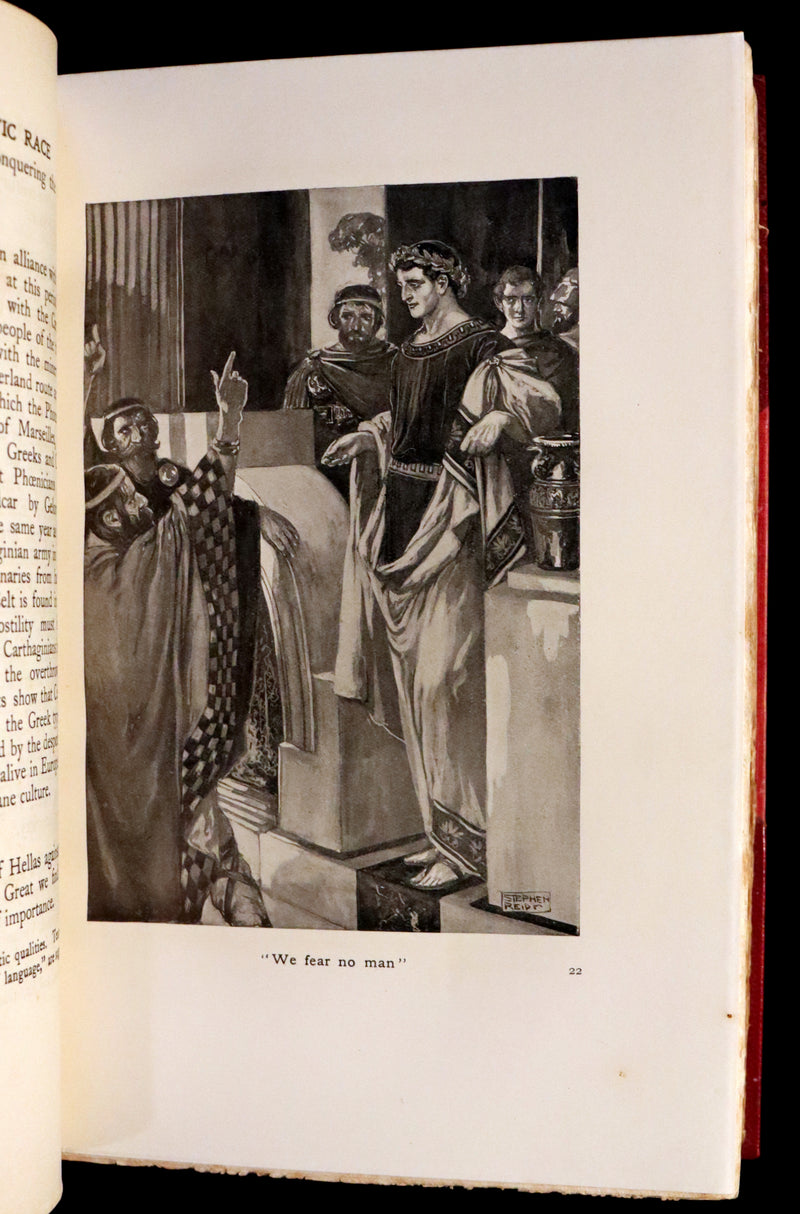 1911 First Edition bound by Morrell - Myths & Legends of the CELTIC Race by Thomas William Hazen Rolleston. Illustrated.