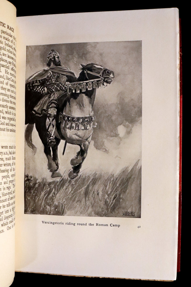 1911 First Edition bound by Morrell - Myths & Legends of the CELTIC Race by Thomas William Hazen Rolleston. Illustrated.