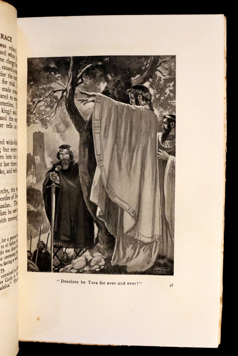 1911 First Edition bound by Morrell - Myths & Legends of the CELTIC Race by Thomas William Hazen Rolleston. Illustrated.