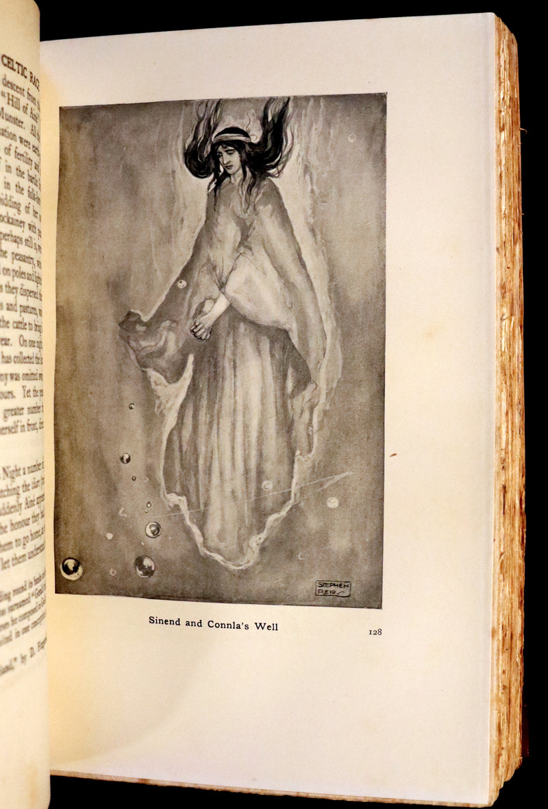 1911 First Edition bound by Morrell - Myths & Legends of the CELTIC Race by Thomas William Hazen Rolleston. Illustrated.