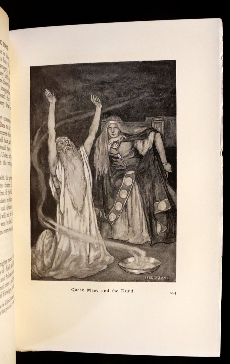 1911 First Edition bound by Morrell - Myths & Legends of the CELTIC Race by Thomas William Hazen Rolleston. Illustrated.