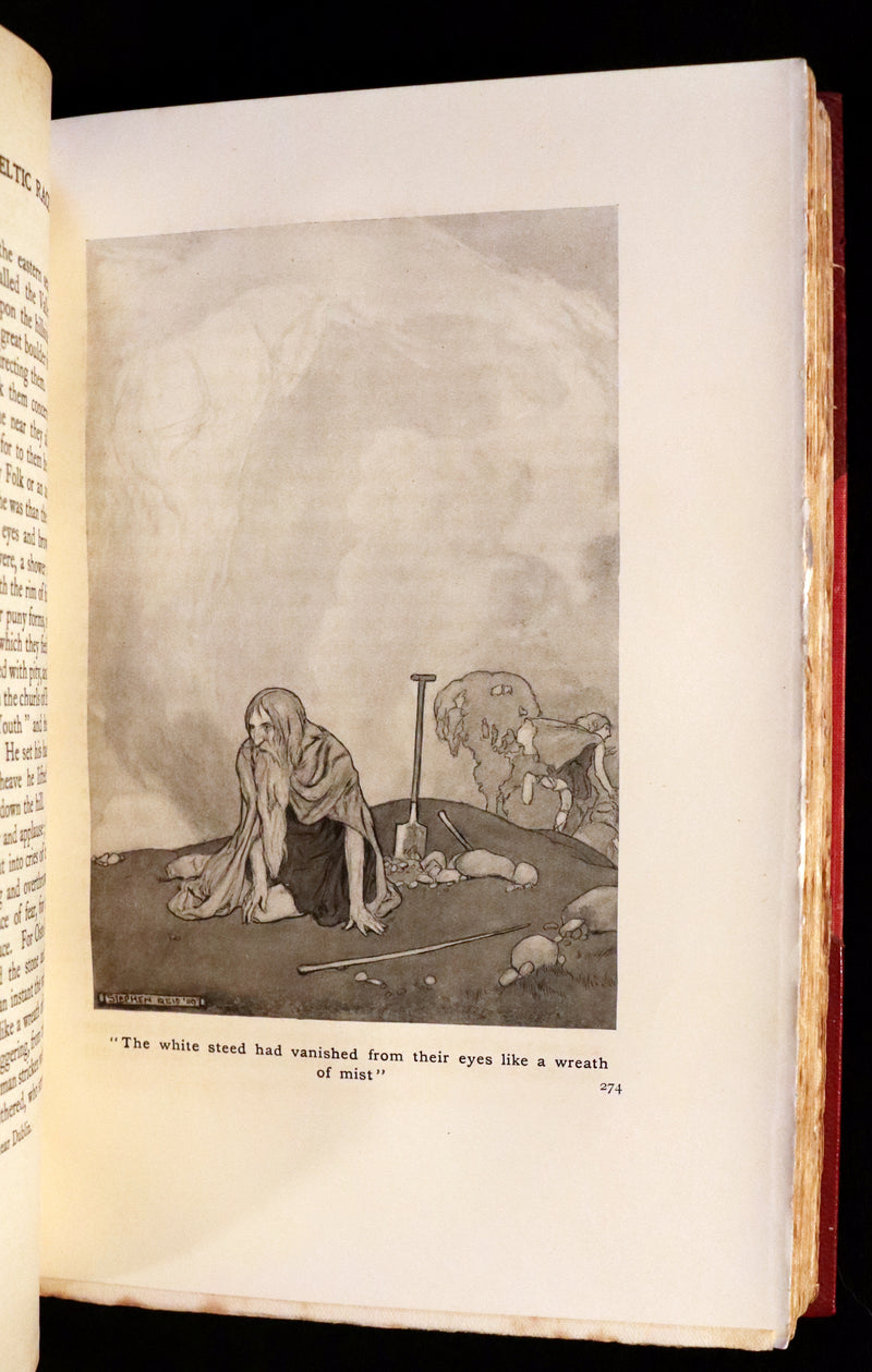 1911 First Edition bound by Morrell - Myths & Legends of the CELTIC Race by Thomas William Hazen Rolleston. Illustrated.