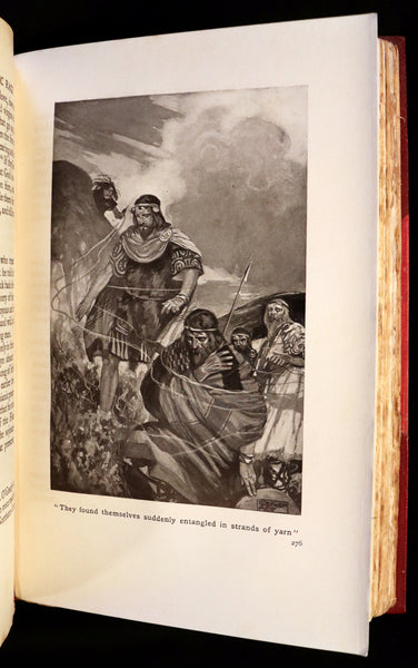 1911 First Edition bound by Morrell - Myths & Legends of the CELTIC Race by Thomas William Hazen Rolleston. Illustrated.