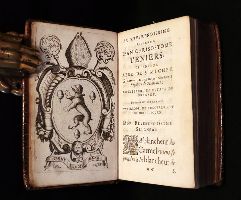 1688 Scarce French Book - Works of Saint Teresa of Avila by Robert Arnauld d'Andilly.