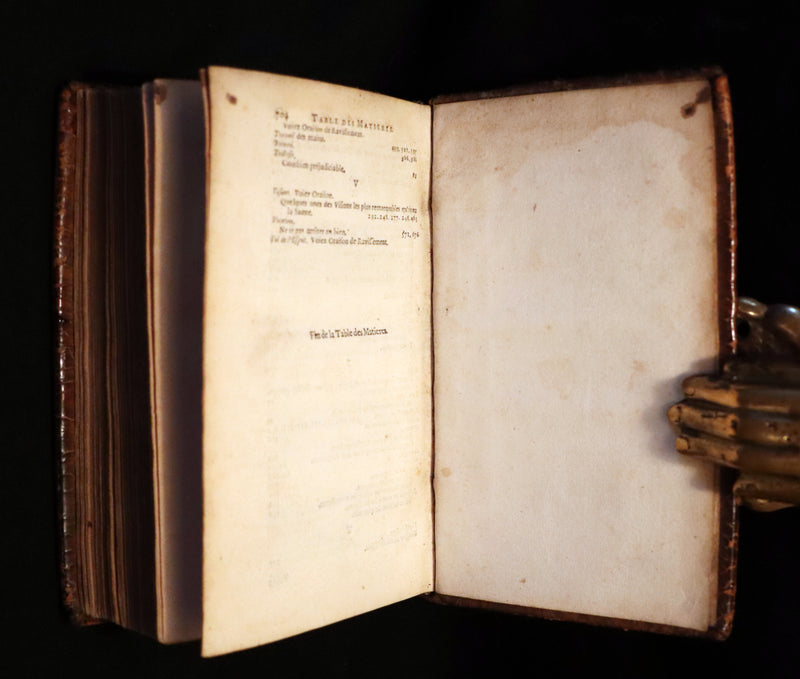 1688 Scarce French Book - Works of Saint Teresa of Avila by Robert Arnauld d'Andilly.