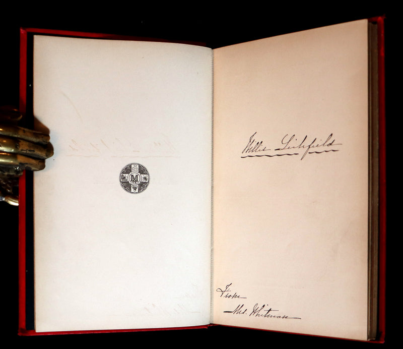 1885 Rare Book - A TANGLED TALE by Lewis Carroll, illustrated by Arthur B. Frost.