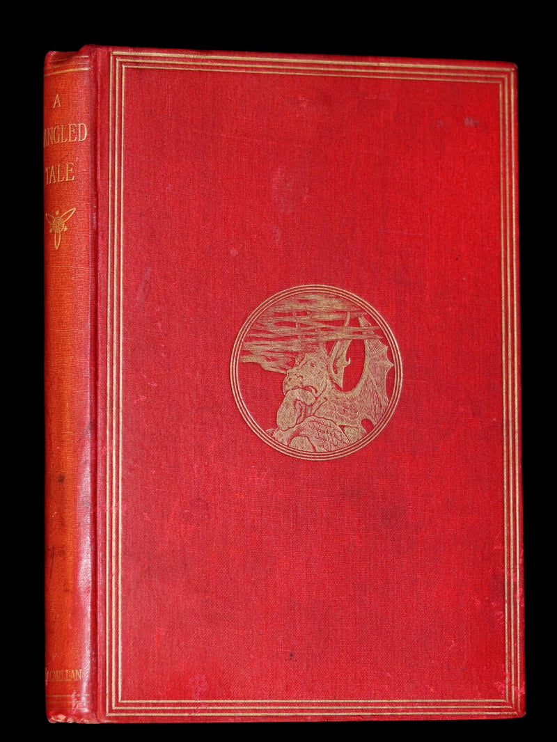 1885 Rare Book - A TANGLED TALE by Lewis Carroll, illustrated by Arthur B. Frost.