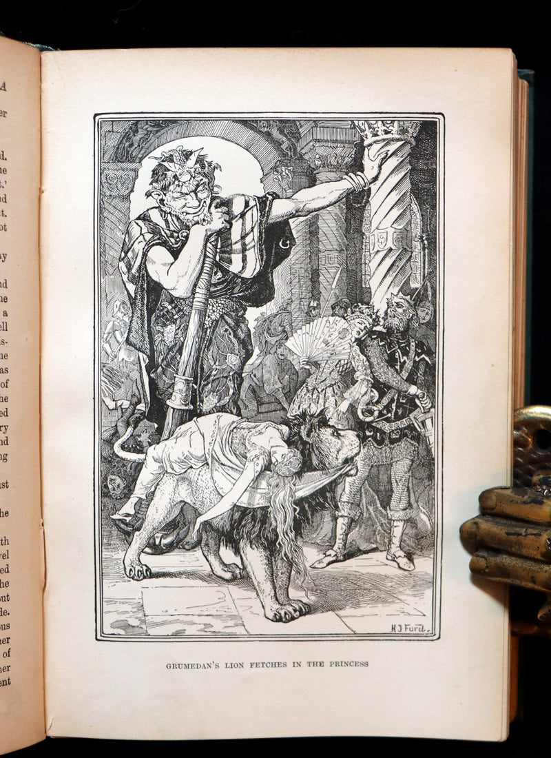 1899 Rare Book - The GREEN FAIRY BOOK by Andrew Lang Illustrated by H. J. FORD.