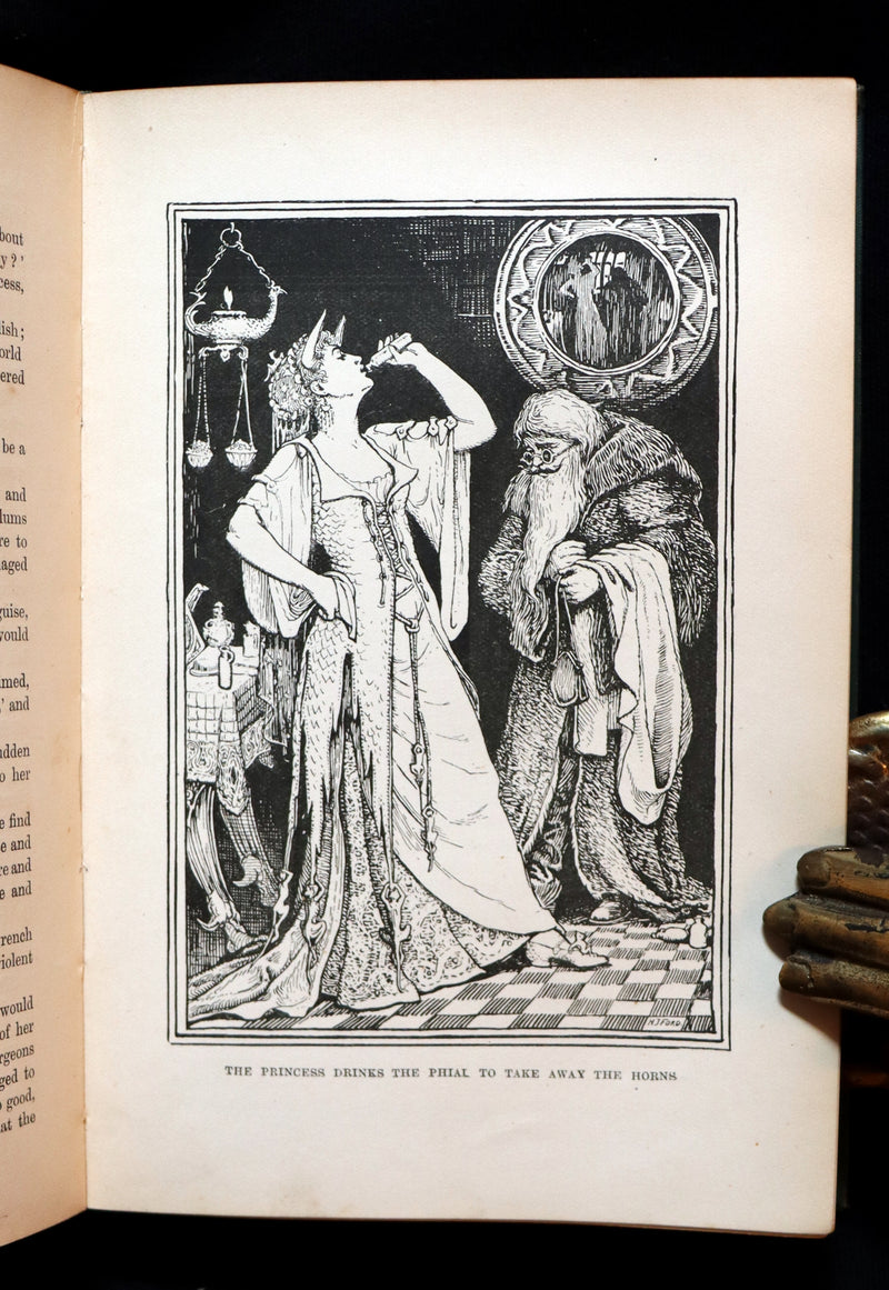 1899 Rare Book - The GREEN FAIRY BOOK by Andrew Lang Illustrated by H. J. FORD.