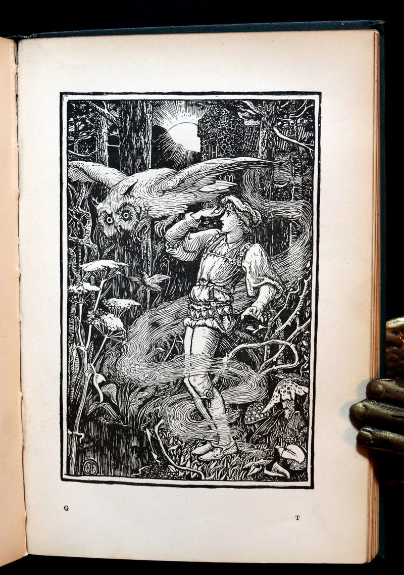 1899 Rare Book - The GREEN FAIRY BOOK by Andrew Lang Illustrated by H. J. FORD.