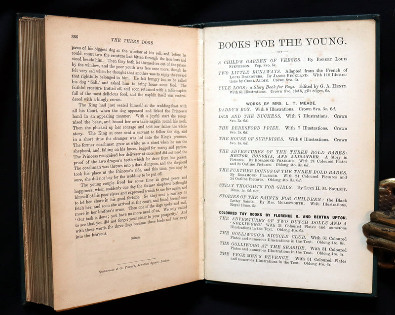 1899 Rare Book - The GREEN FAIRY BOOK by Andrew Lang Illustrated by H. J. FORD.