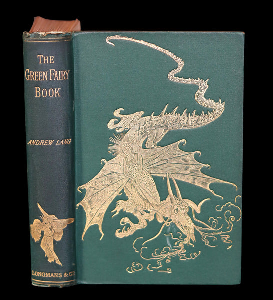 1899 Rare Book - The GREEN FAIRY BOOK by Andrew Lang Illustrated by H. J. FORD.