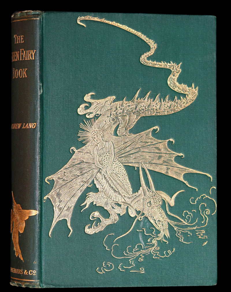 1899 Rare Book - The GREEN FAIRY BOOK by Andrew Lang Illustrated by H. J. FORD.