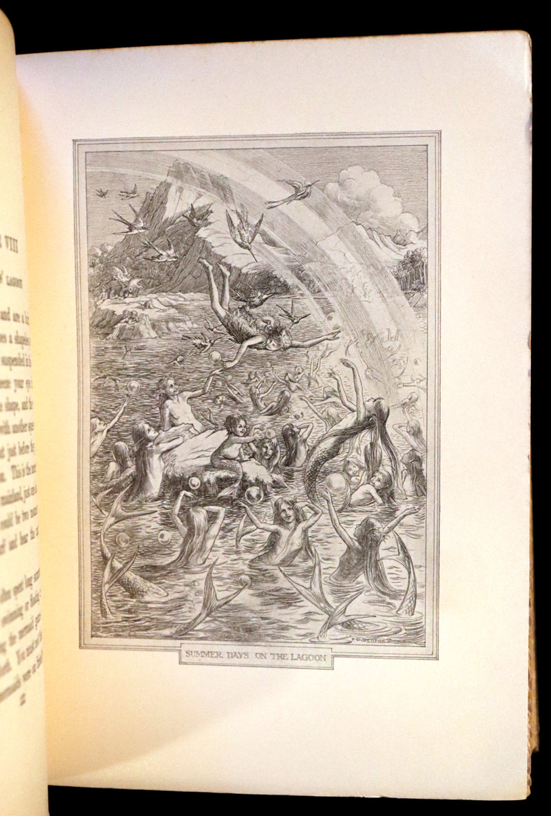 1911 Rare PETER PAN First Edition - PETER and WENDY by James Matthew Barrie illustrated by F.D. Bedford.