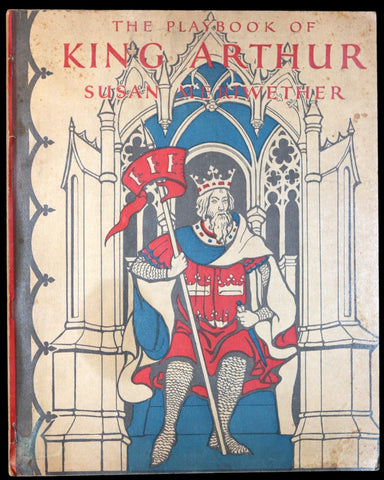 1928 Scarce uncut Playbook - The Playbook of KING ARTHUR. His Court, Queens, Knights of the Round Table.