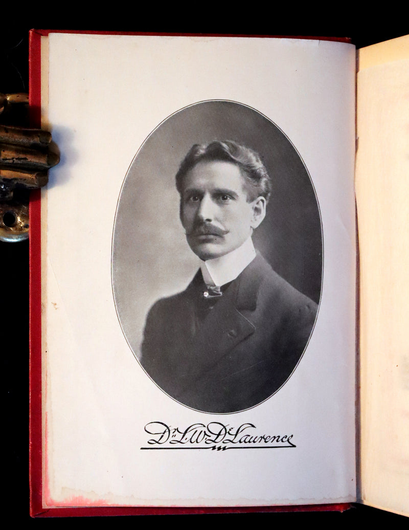 1909 Scarce Book -The Mystic Test Book of the Hindu Occult Chambers by de Laurence. Magic and Occultism in India. Crystal Gazing.