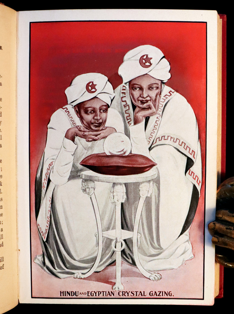 1909 Scarce Book -The Mystic Test Book of the Hindu Occult Chambers by de Laurence. Magic and Occultism in India. Crystal Gazing.