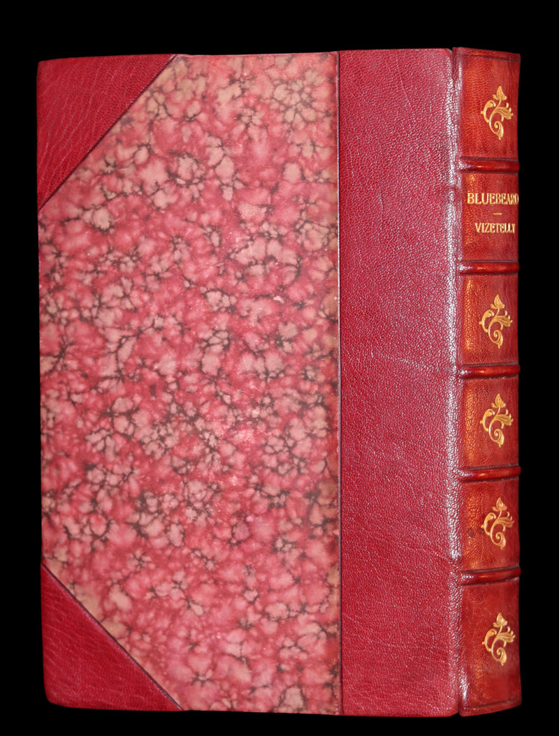 1902 First Edition Bayntun Binding - BLUEBEARD An Account of Comorre, the Cursed and Gilles de Rais.