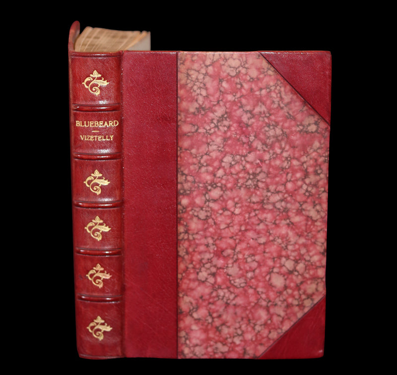 1902 First Edition Bayntun Binding - BLUEBEARD An Account of Comorre, the Cursed and Gilles de Rais.