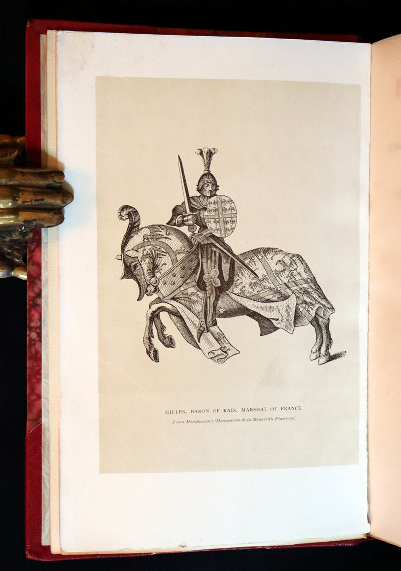 1902 First Edition Bayntun Binding - BLUEBEARD An Account of Comorre, the Cursed and Gilles de Rais.