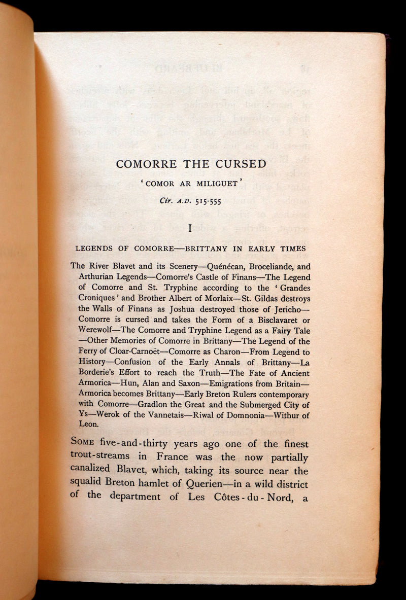 1902 First Edition Bayntun Binding - BLUEBEARD An Account of Comorre, the Cursed and Gilles de Rais.