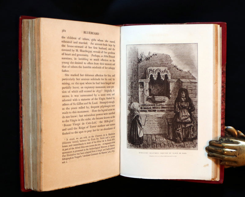 1902 First Edition Bayntun Binding - BLUEBEARD An Account of Comorre, the Cursed and Gilles de Rais.