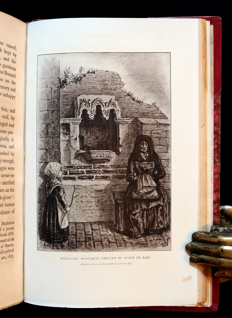 1902 First Edition Bayntun Binding - BLUEBEARD An Account of Comorre, the Cursed and Gilles de Rais.