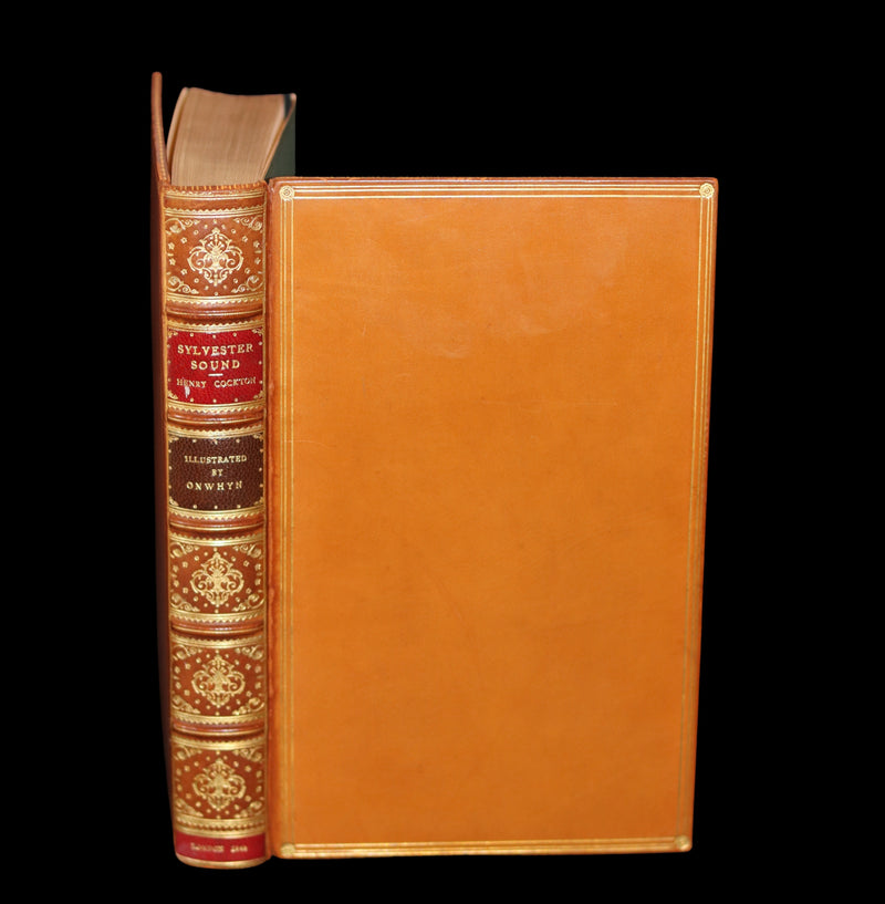 1849 Rare Book bound by Morrell - Sylvester Sound the SOMNAMBULIST by Henry Cockton. Illustrated.