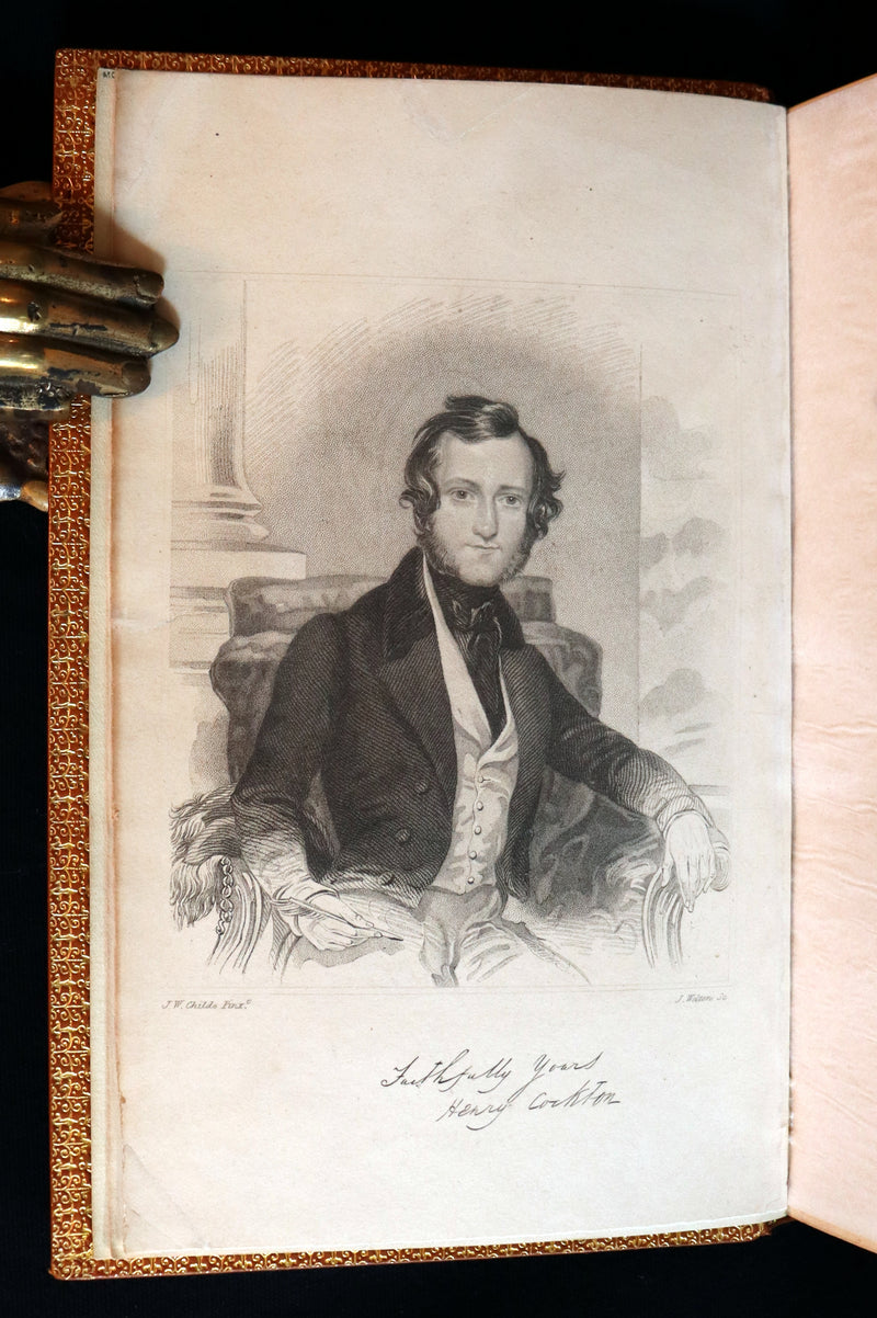 1849 Rare Book bound by Morrell - Sylvester Sound the SOMNAMBULIST by Henry Cockton. Illustrated.