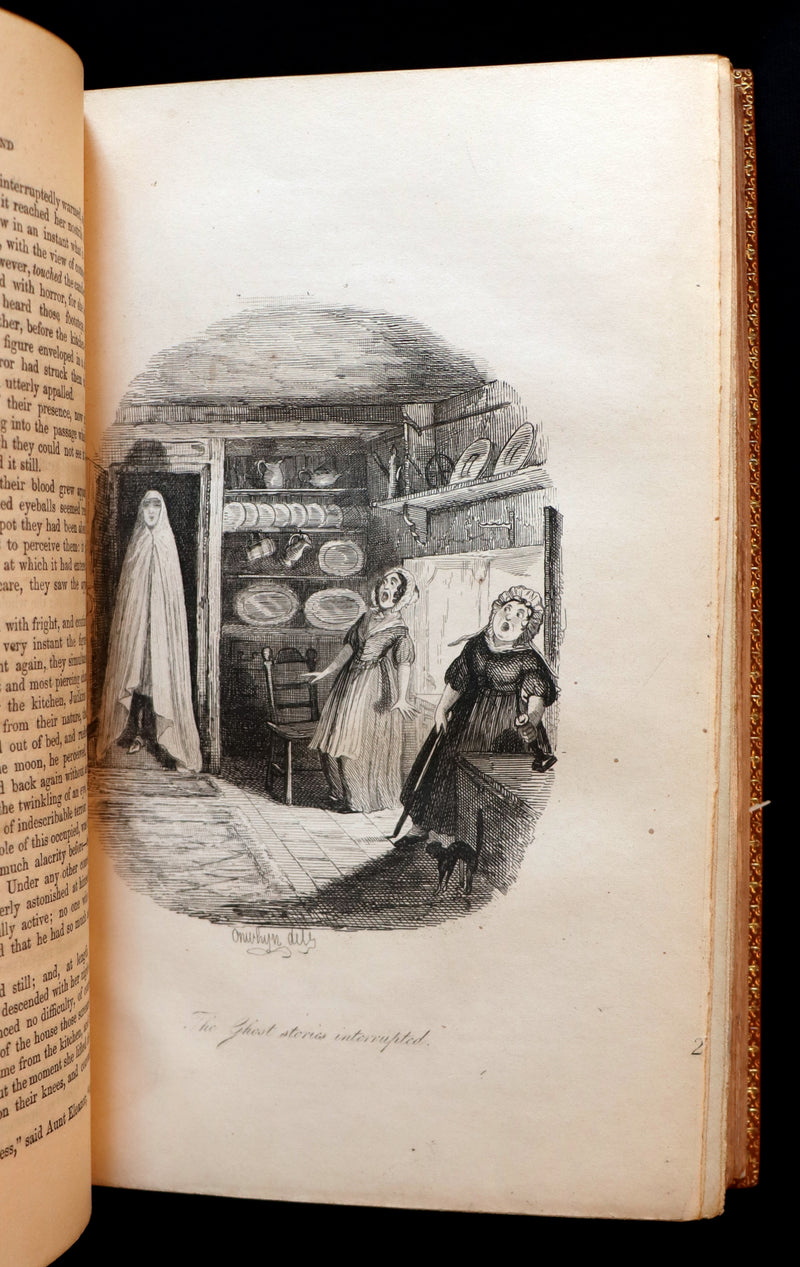1849 Rare Book bound by Morrell - Sylvester Sound the SOMNAMBULIST by Henry Cockton. Illustrated.