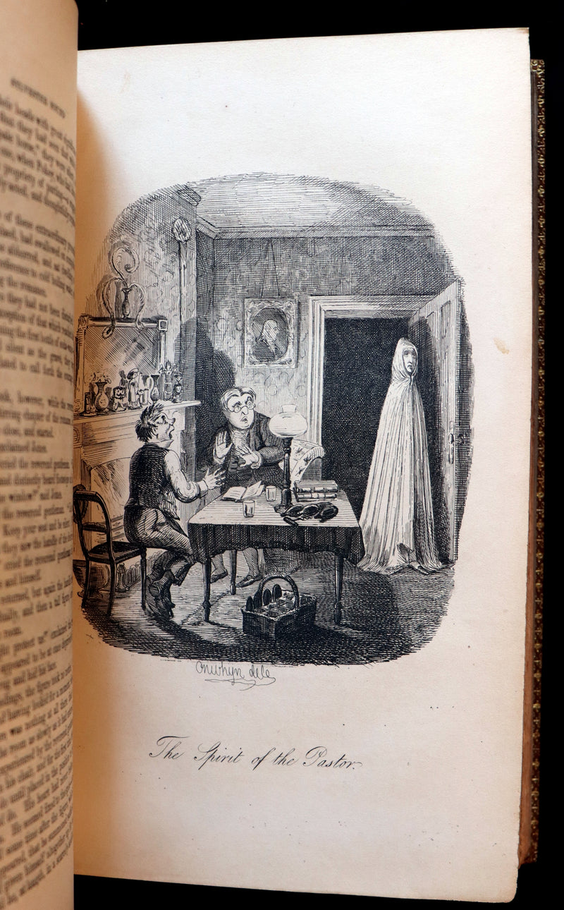 1849 Rare Book bound by Morrell - Sylvester Sound the SOMNAMBULIST by Henry Cockton. Illustrated.
