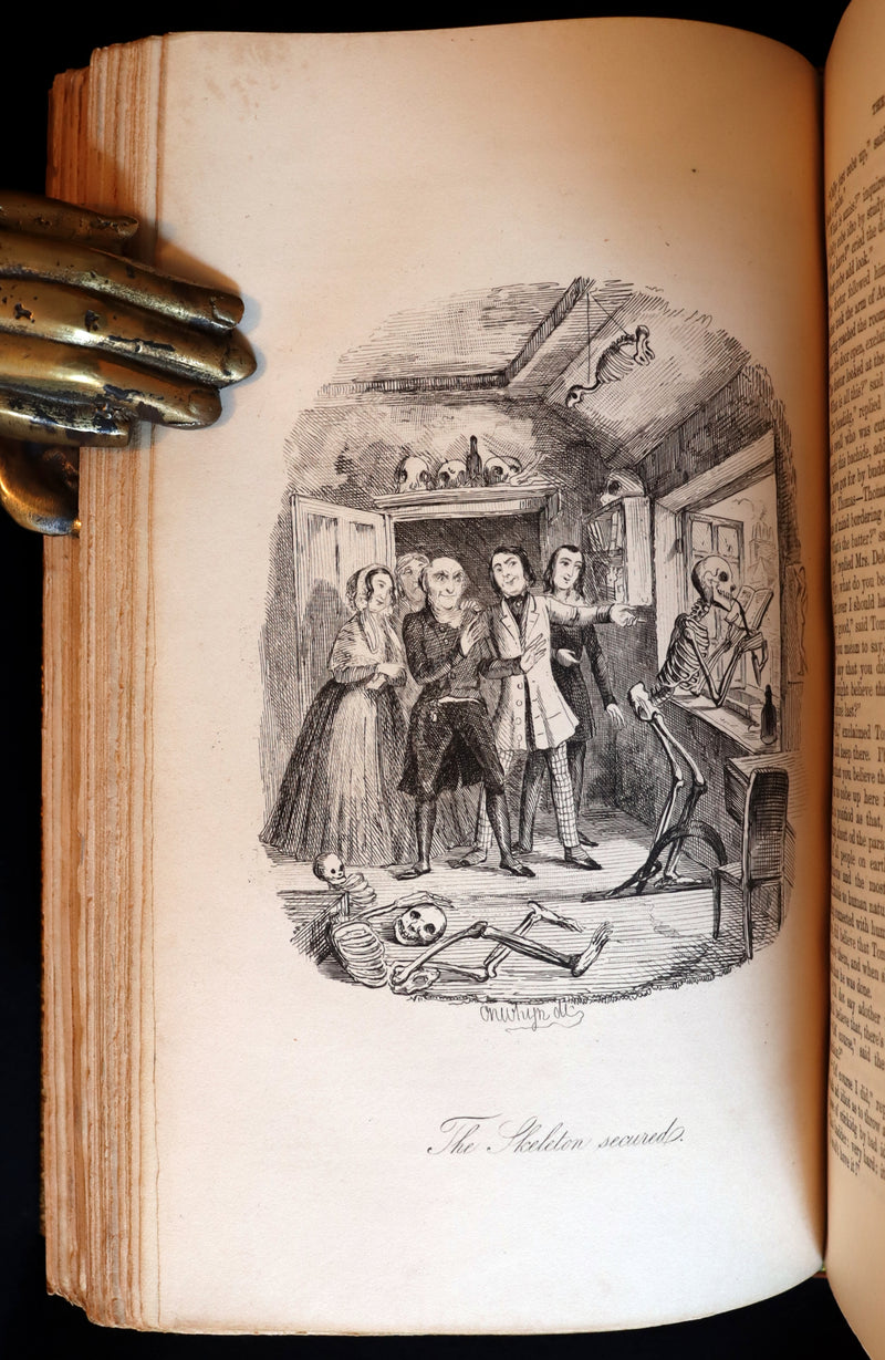 1849 Rare Book bound by Morrell - Sylvester Sound the SOMNAMBULIST by Henry Cockton. Illustrated.