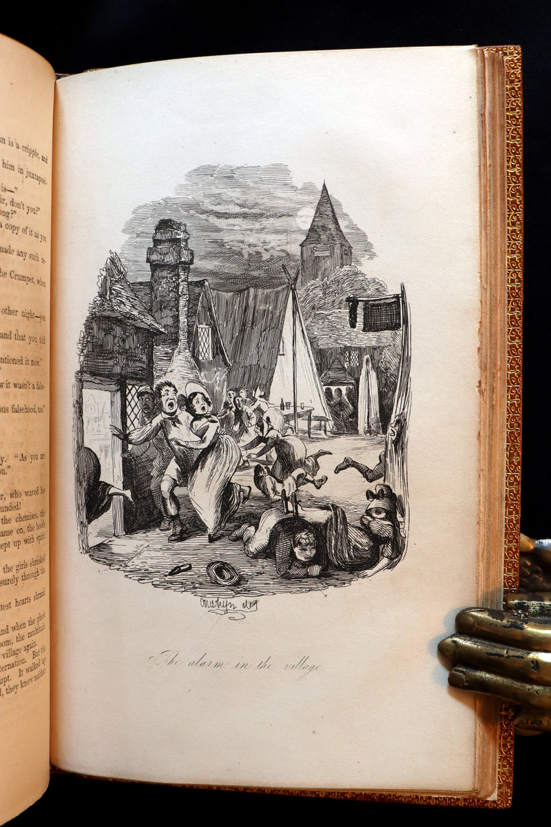 1849 Rare Book bound by Morrell - Sylvester Sound the SOMNAMBULIST by Henry Cockton. Illustrated.