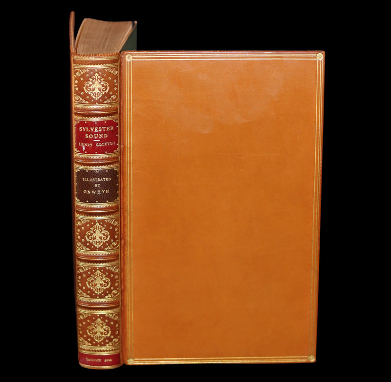 1849 Rare Book bound by Morrell - Sylvester Sound the SOMNAMBULIST by Henry Cockton. Illustrated.