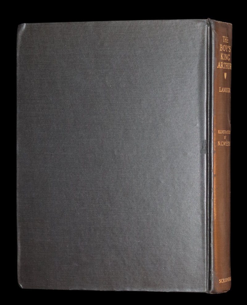 1922 Rare Book - The Boy's King Arthur and His Knights of the Round Table illustrated by N. C. Wyeth.