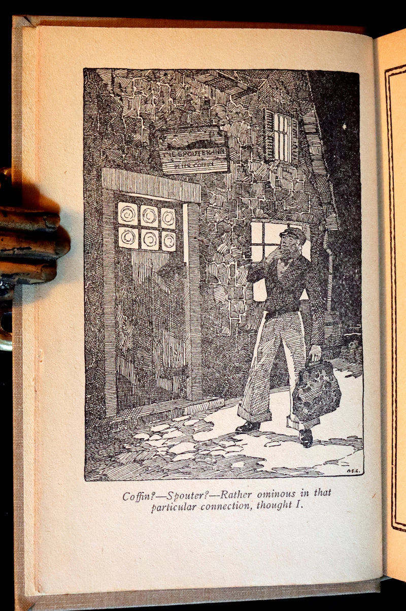 1931 Rare Book - Moby Dick or The Whale by Herman Melville illustrated by Alfred Staten Conyers.