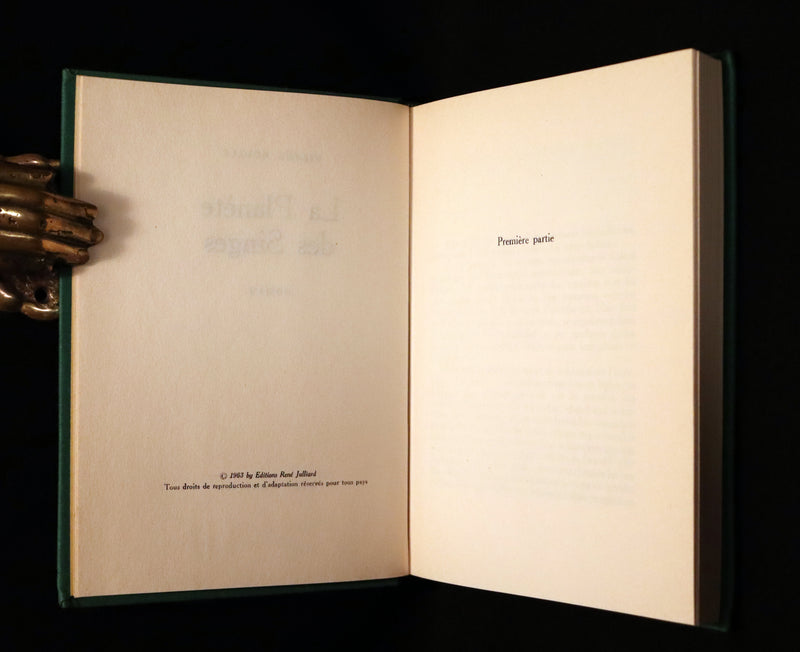 1963 Rare First Limited Edition #64 - La Planete des Singes (The Planet of the Apes) by Pierre Boulle.