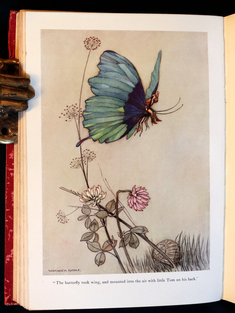 1923 Rare 1st Octavo Edition - THE FAIRY BOOK by Dinah CRAIK Illustrated by Warwick Goble.