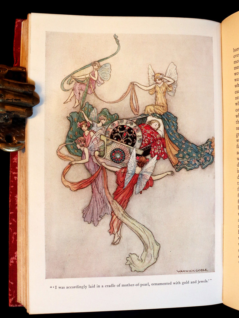 1923 Rare 1st Octavo Edition - THE FAIRY BOOK by Dinah CRAIK Illustrated by Warwick Goble.