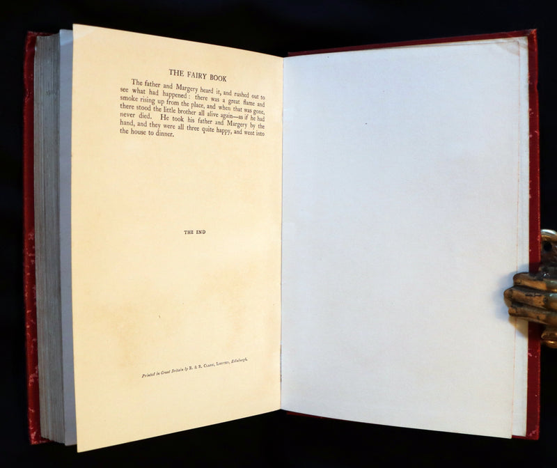 1923 Rare 1st Octavo Edition - THE FAIRY BOOK by Dinah CRAIK Illustrated by Warwick Goble.