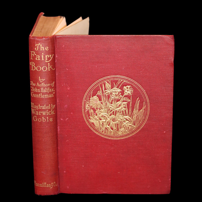 1923 Rare 1st Octavo Edition - THE FAIRY BOOK by Dinah CRAIK Illustrated by Warwick Goble.