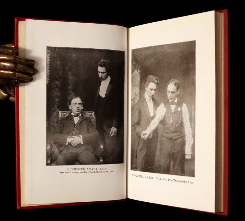 1916 Scarce Book - HYPNOTISM, Magnetism, Mesmerism & Magnetic Healing by de Laurence.