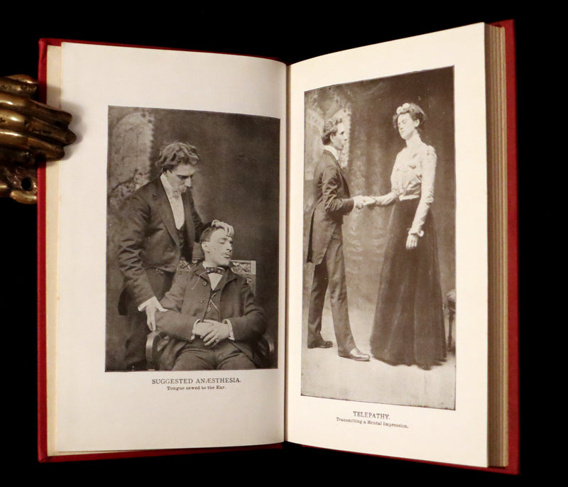 1916 Scarce Book - HYPNOTISM, Magnetism, Mesmerism & Magnetic Healing by de Laurence.